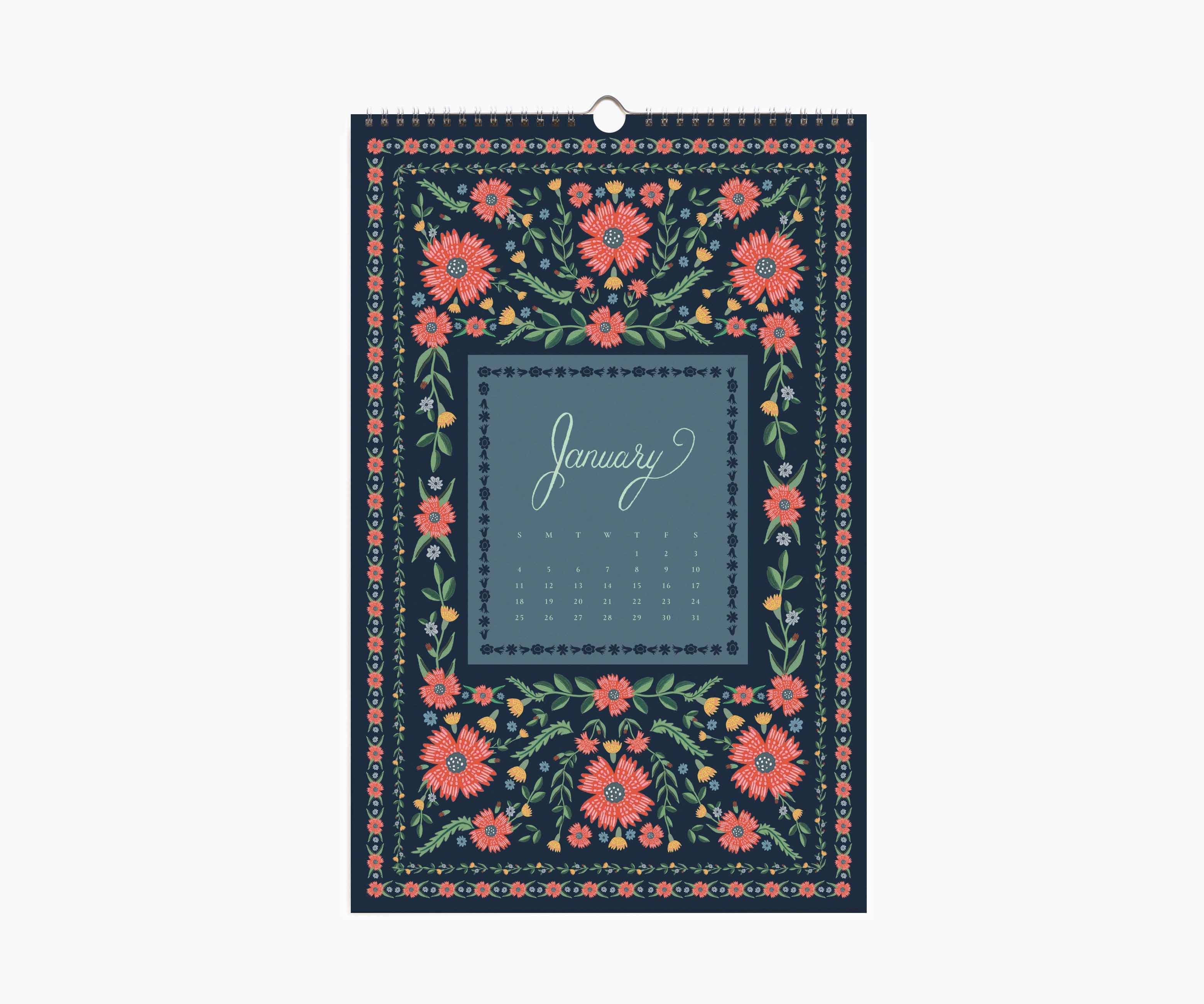 2026 Wall Calendar - Flora